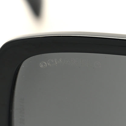 Chanel Acetate Polarized Square Sunglasses 5408-A Black 8 of 9