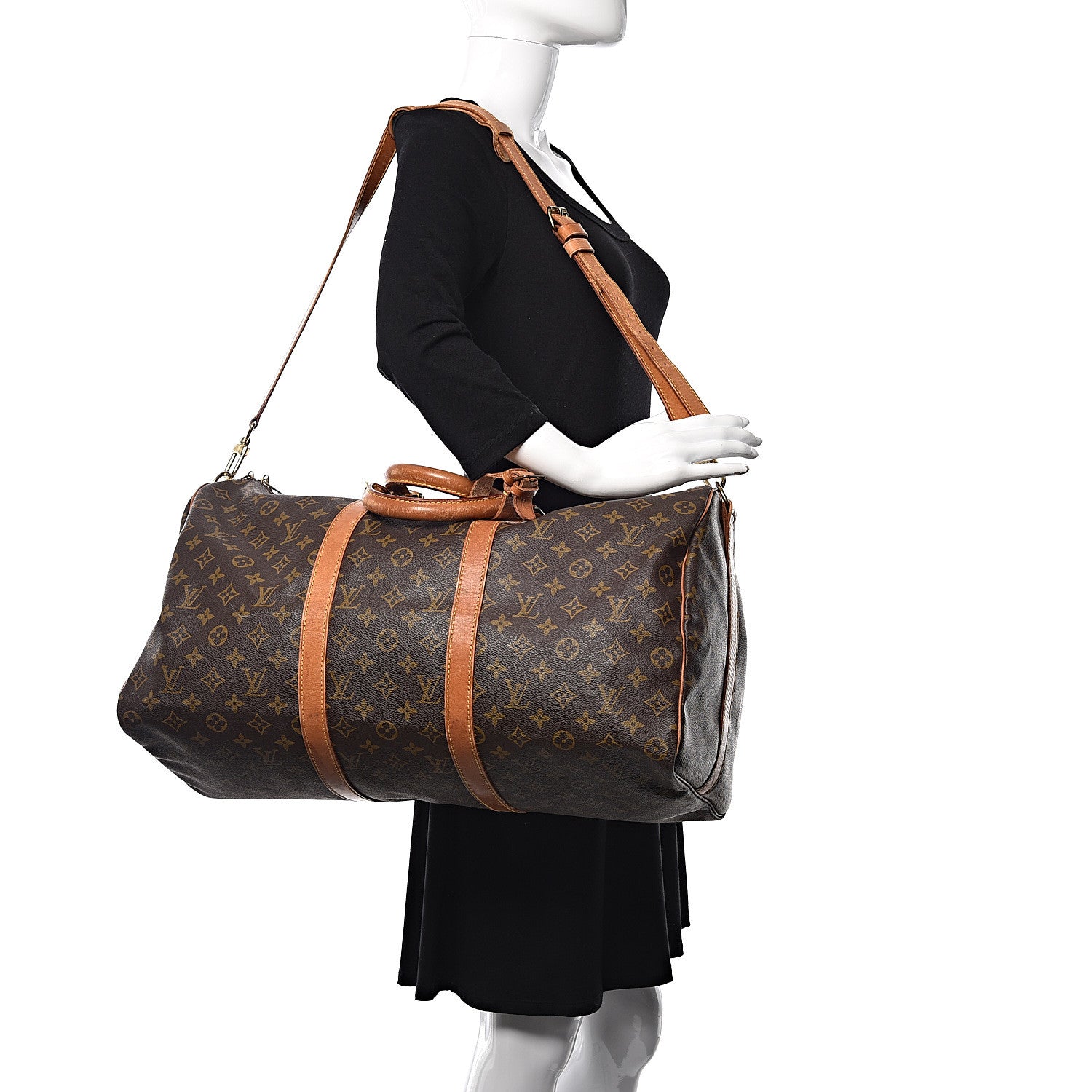Louis Vuitton Monogram Keepall Bandouliere 50 2 of 23
