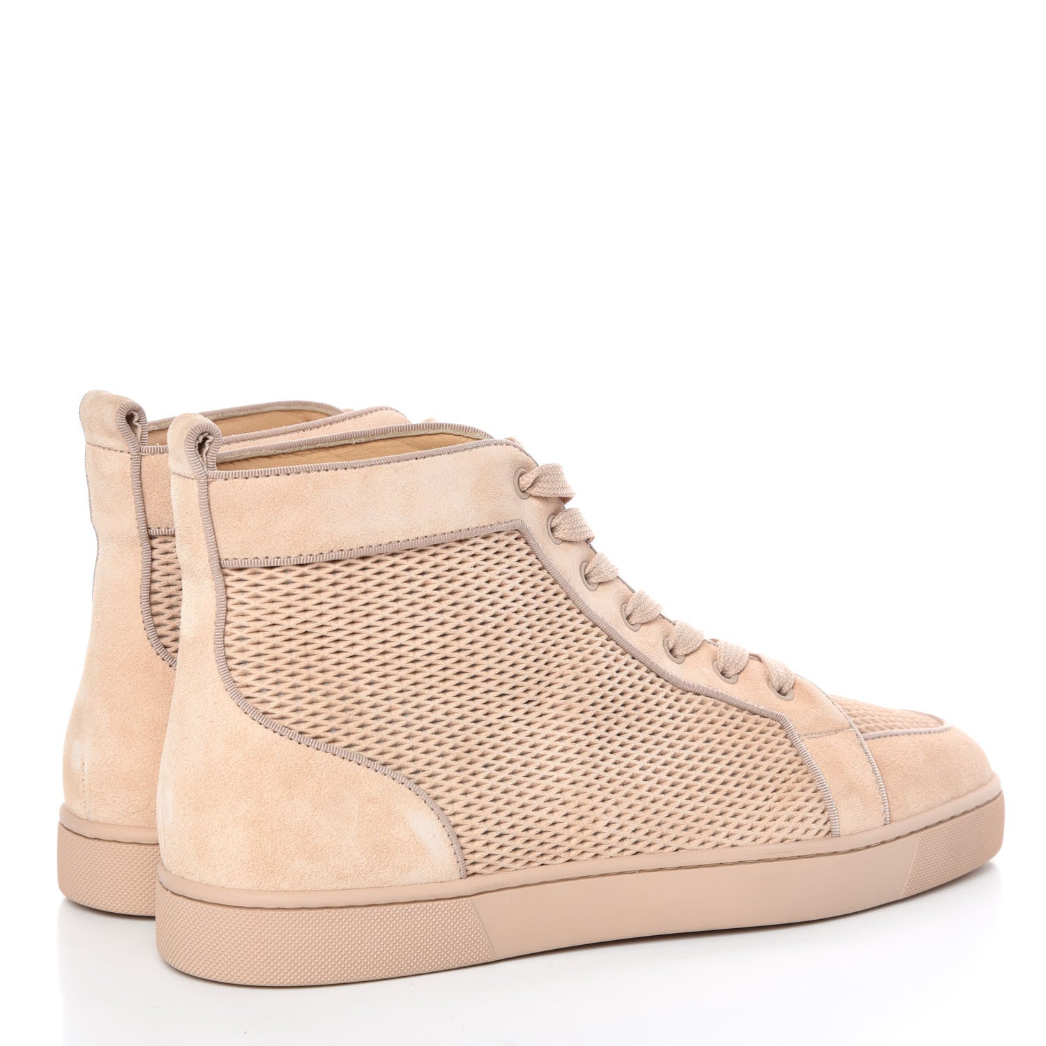 Christian Louboutin Calfskin Suede Mens Rantus Orlato Sneakers 43.5 Crosta 4 of 14