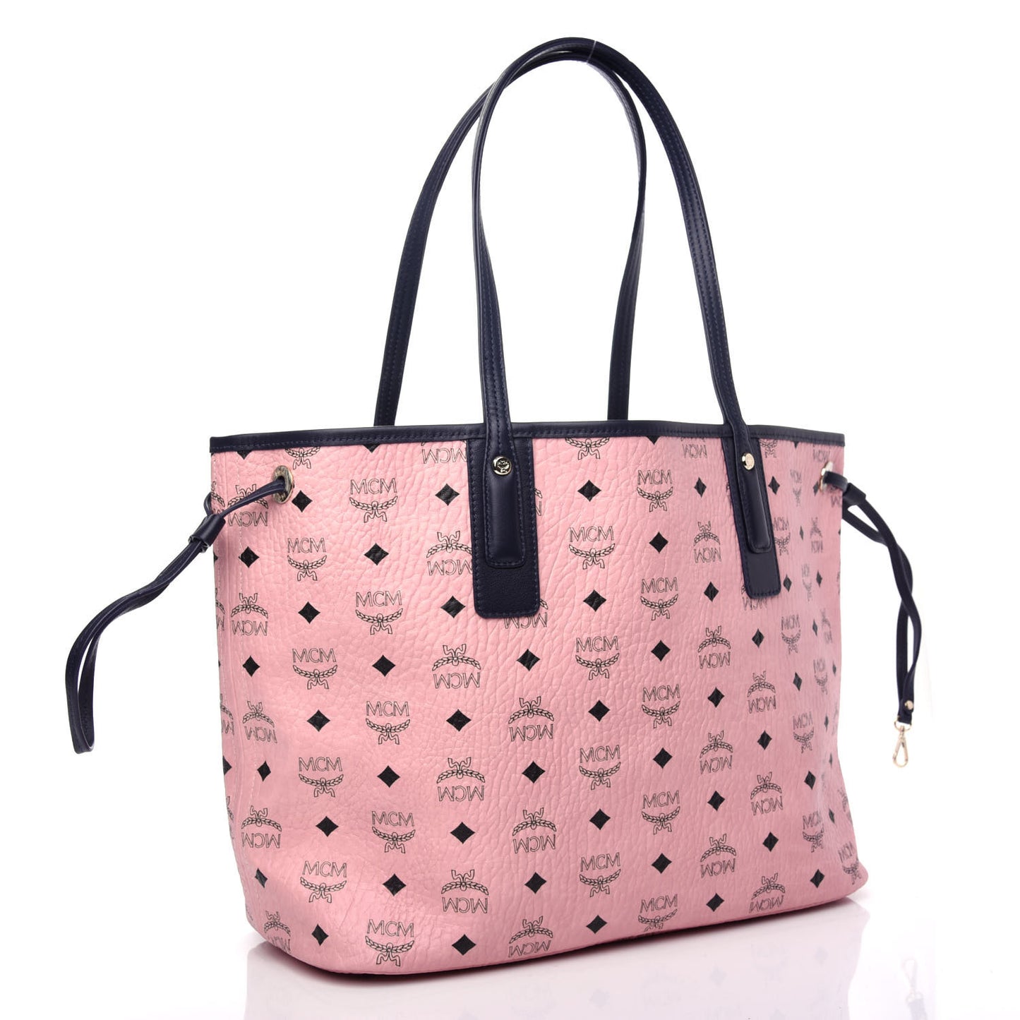 Visetos Medium Liz Reversible Shopper Tote Soft Pink