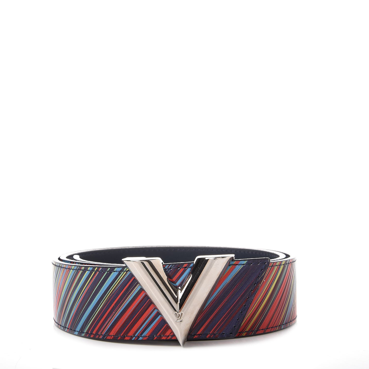Louis Vuitton Epi Tropical Printed Essential V 35MM Belt Vert Rouge 1 of 10