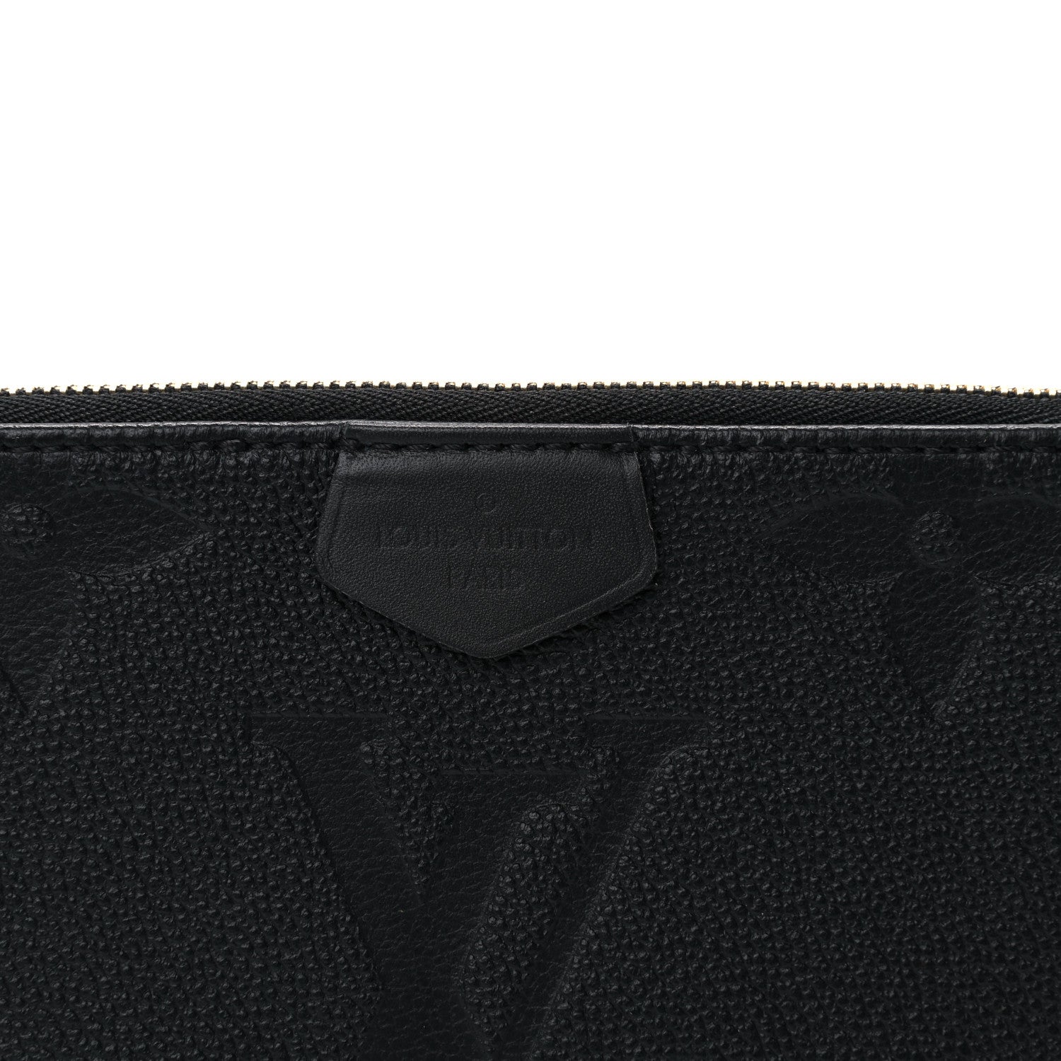 Louis Vuitton Empreinte Monogram Giant Multi Pochette Accessories Mini Pochette Black 9 of 9