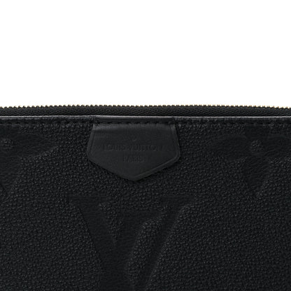 Louis Vuitton Empreinte Monogram Giant Multi Pochette Accessories Mini Pochette Black 9 of 9