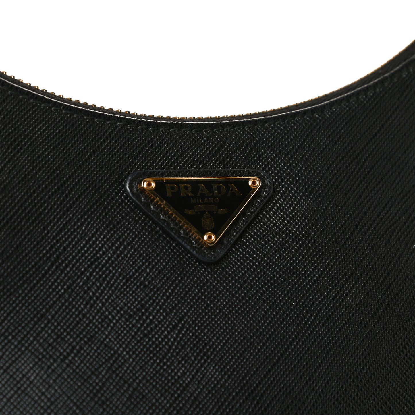 Saffiano Lux Re-Edition 2005 Shoulder Bag Black