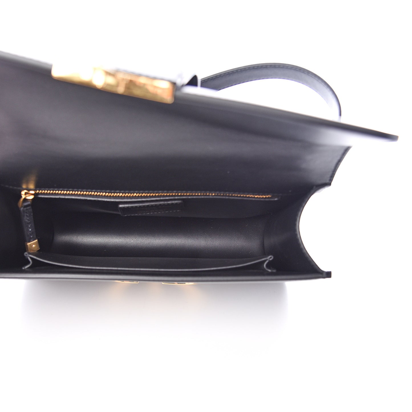 Smooth Calfskin 30 Montaigne Flap Bag Black