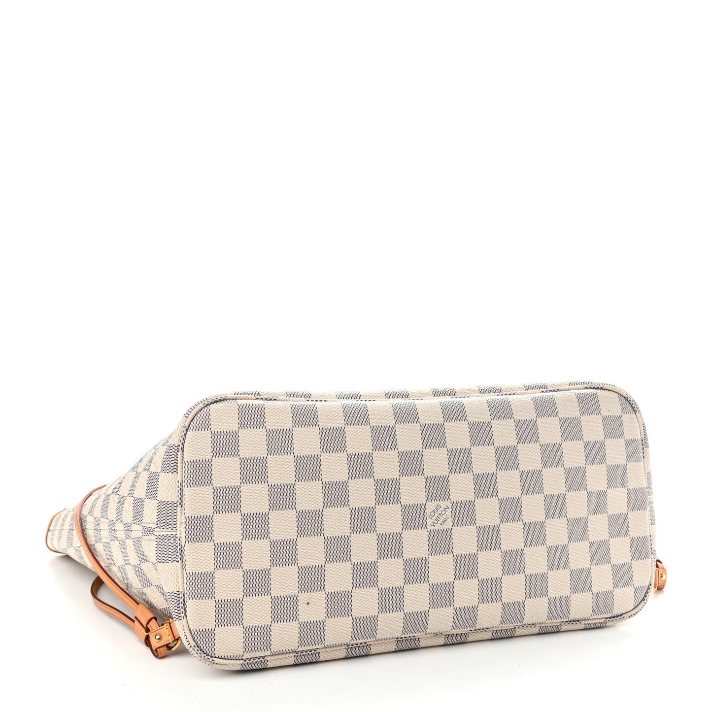 Damier Azur Neo Neverfull MM Rose Ballerine