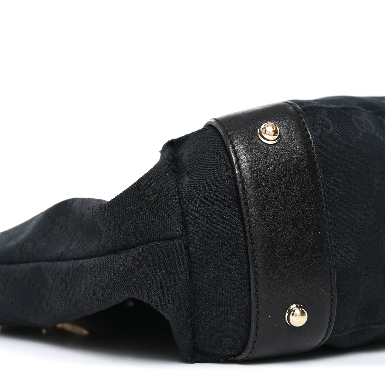 Gucci Guccissima Medium Pelham Shoulder Bag Black 9 of 11