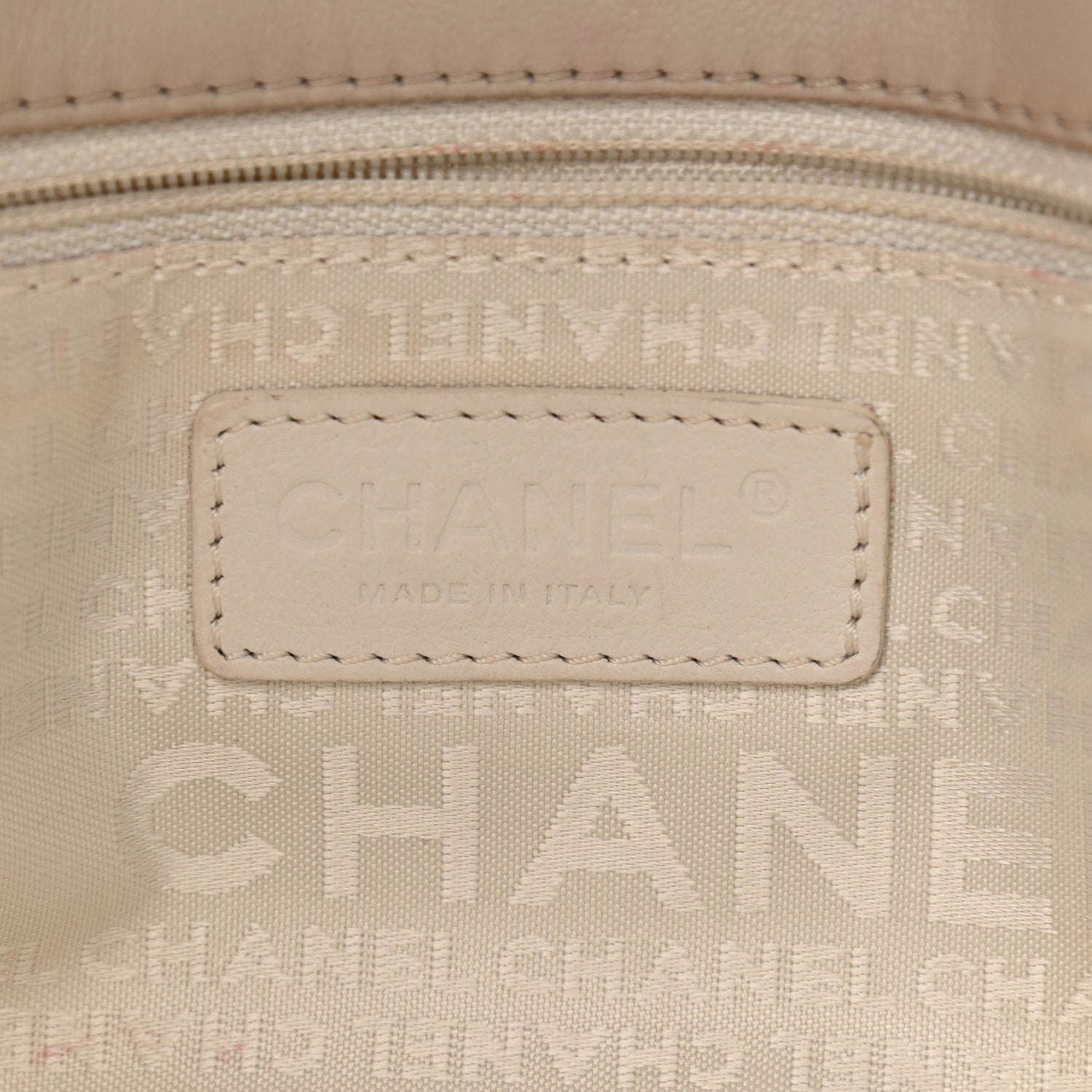 Chanel Lambskin Chain Single Flap Beige 11 of 21