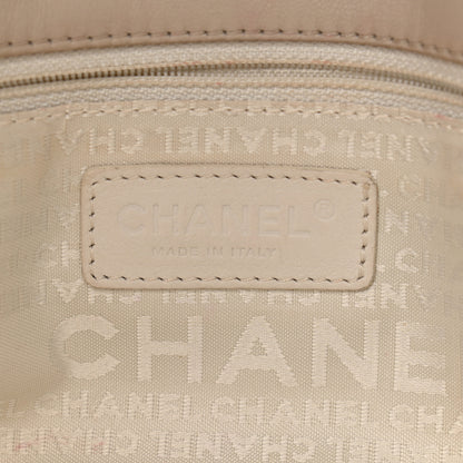 Chanel Lambskin Chain Single Flap Beige 11 of 21