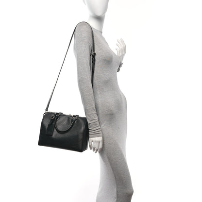 Louis Vuitton Epi Speedy Bandouliere 25 Black 2 of 9
