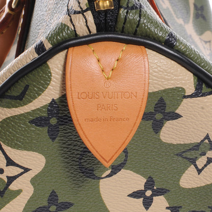 Louis Vuitton Monogramouflage Speedy 35 6 of 7