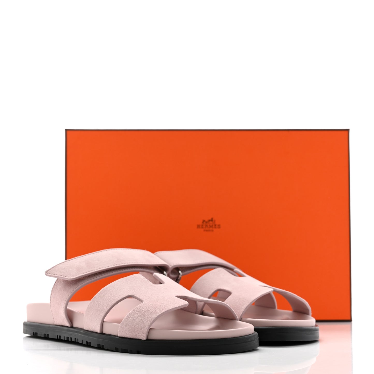 Suede Goatskin Womens Chypre Sandals 37 Rose Porcelaine