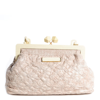 Louis Vuitton Lambskin Olympe Nimbus Cirrus Ecru 1 of 9