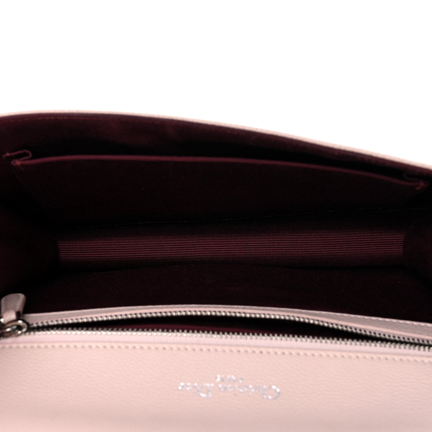 Grained Calfskin Medium Diorama Flap Bag Rose Poudre