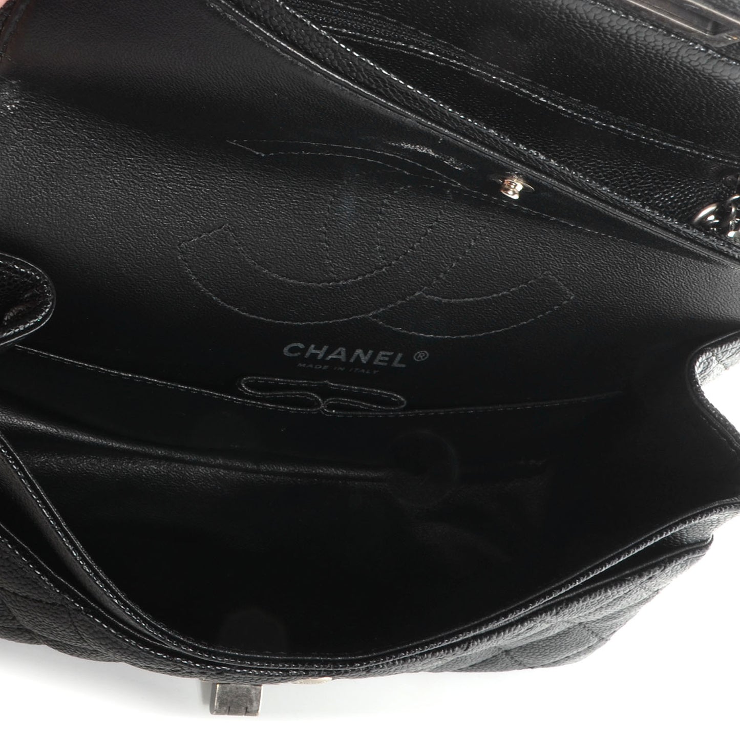 Caviar Quilted 2.55 Reissue 255 Black