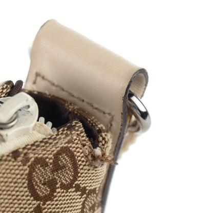 Gucci Monogram Calfskin Perforated Medium Flat Messenger Bag Off White 8 of 10