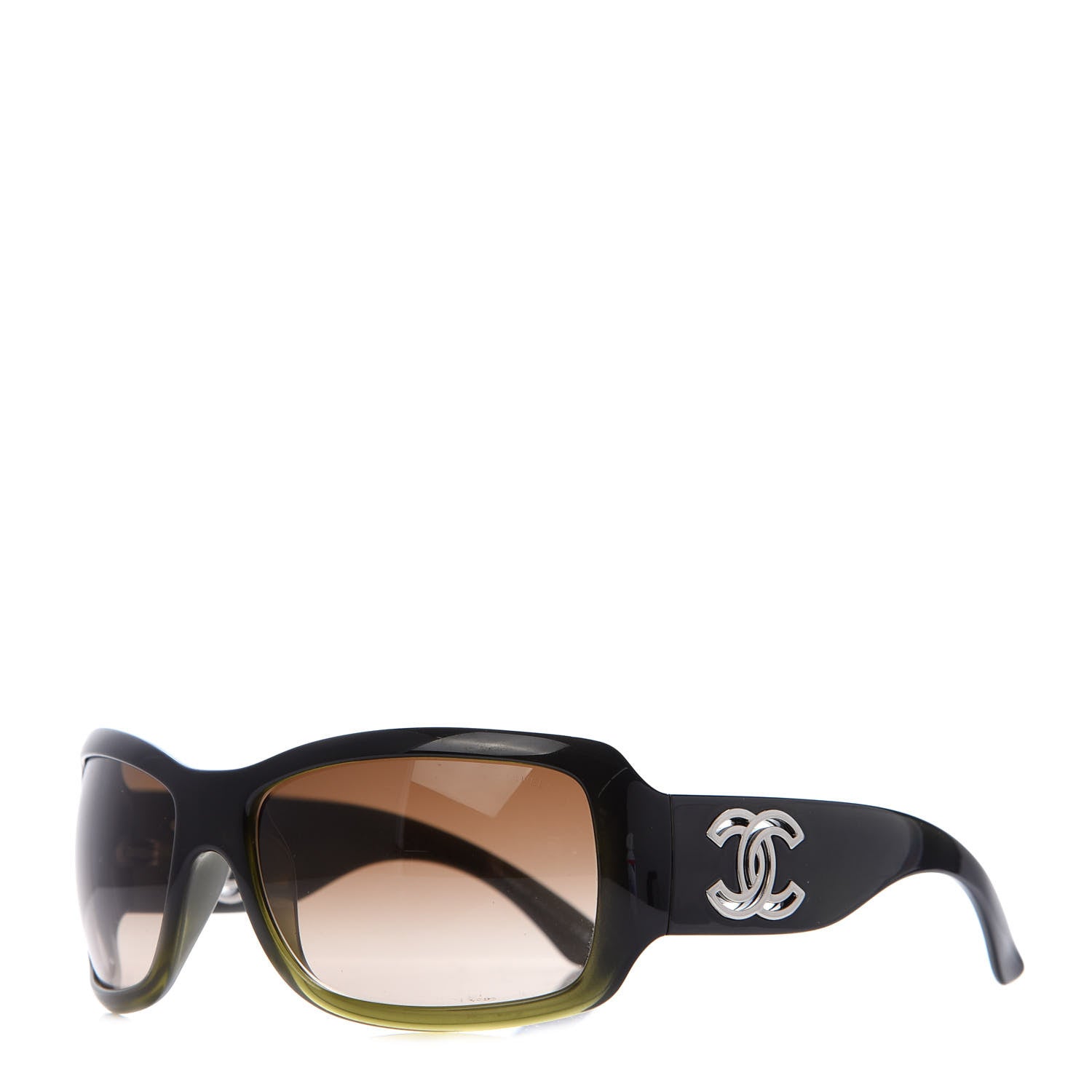 Chanel CC Sunglasses 6018 Black 1 of 7