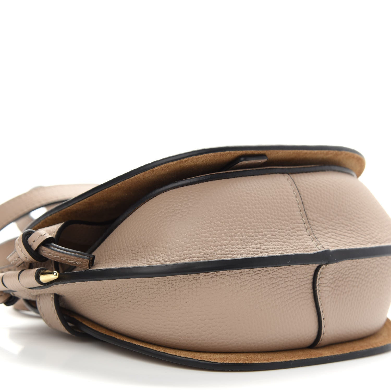 Loewe Grained Calfskin Mini Gate Crossbody Bag Light Oat 7 of 8