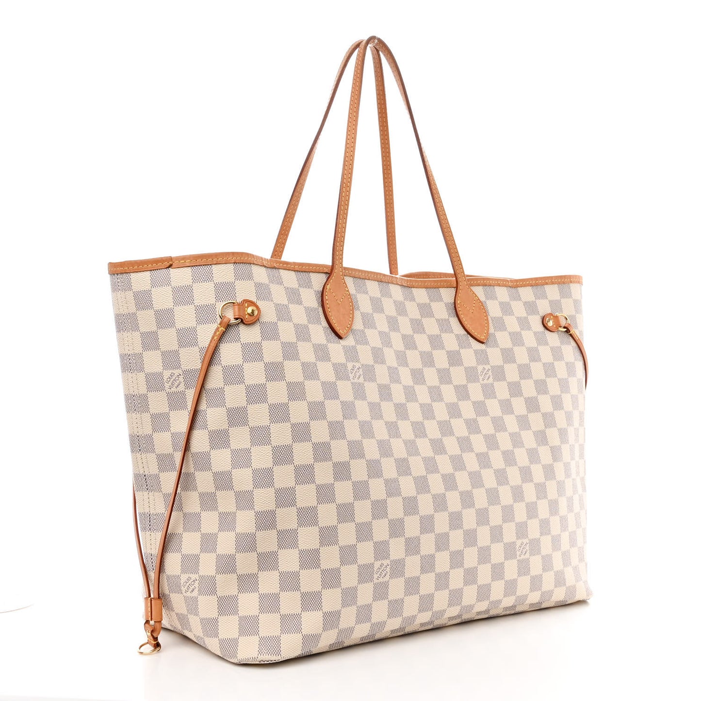 Damier Azur Neo Neverfull GM Rose Ballerine