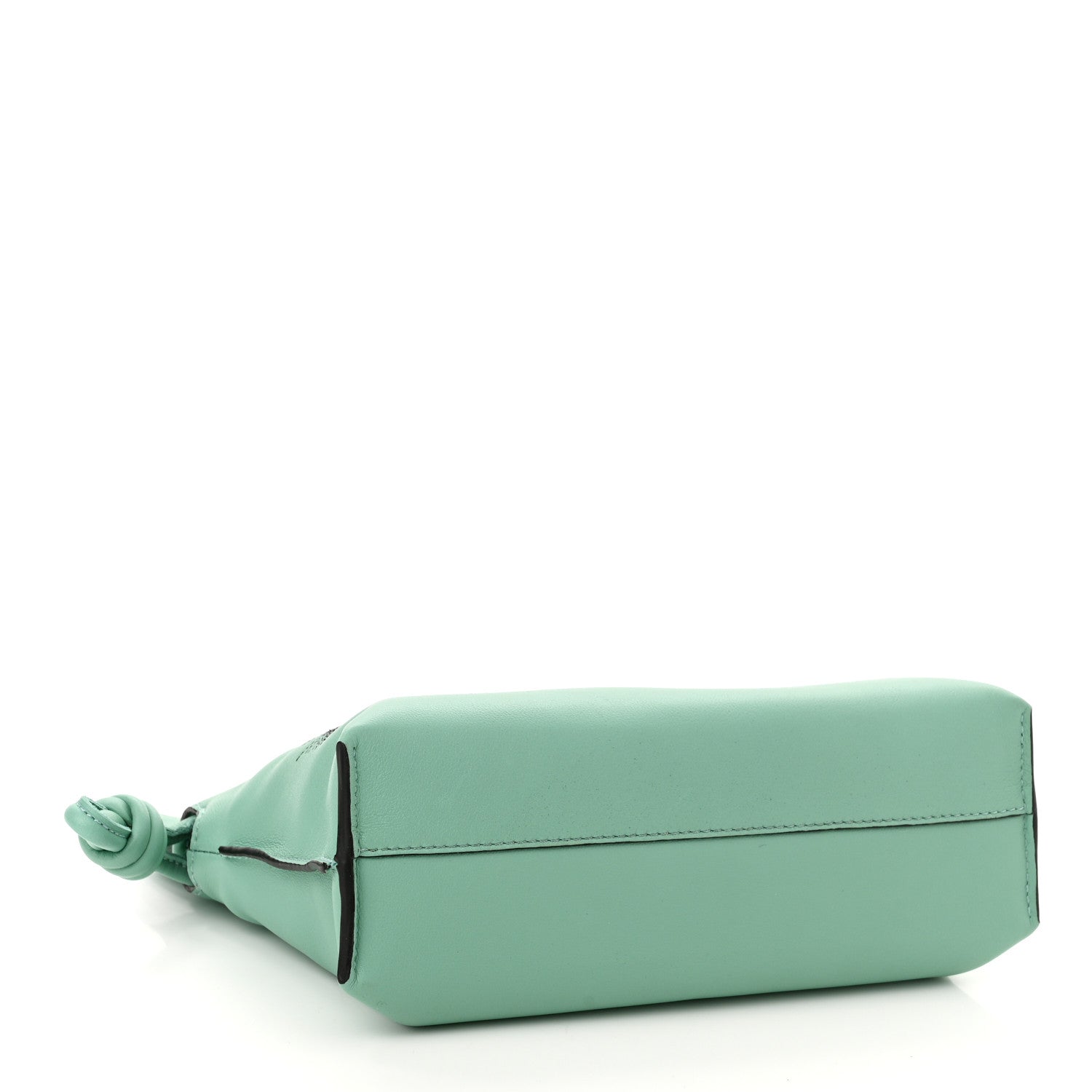 Loewe X Spirited Away Nappa Susuwatari Print Mini Flamenco Knot Clutch Fresh Mint 4 of 9