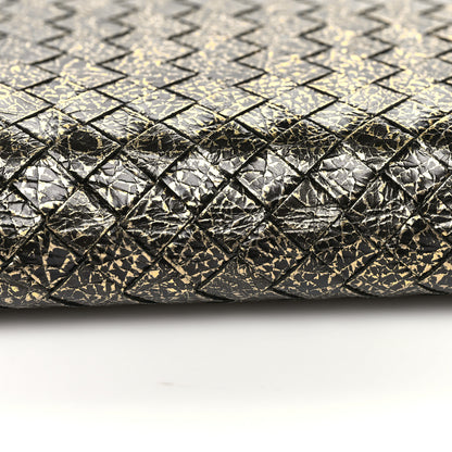 Bottega Veneta Metallic Nappa Intrecciato Chain Wallet Gold 15 of 15