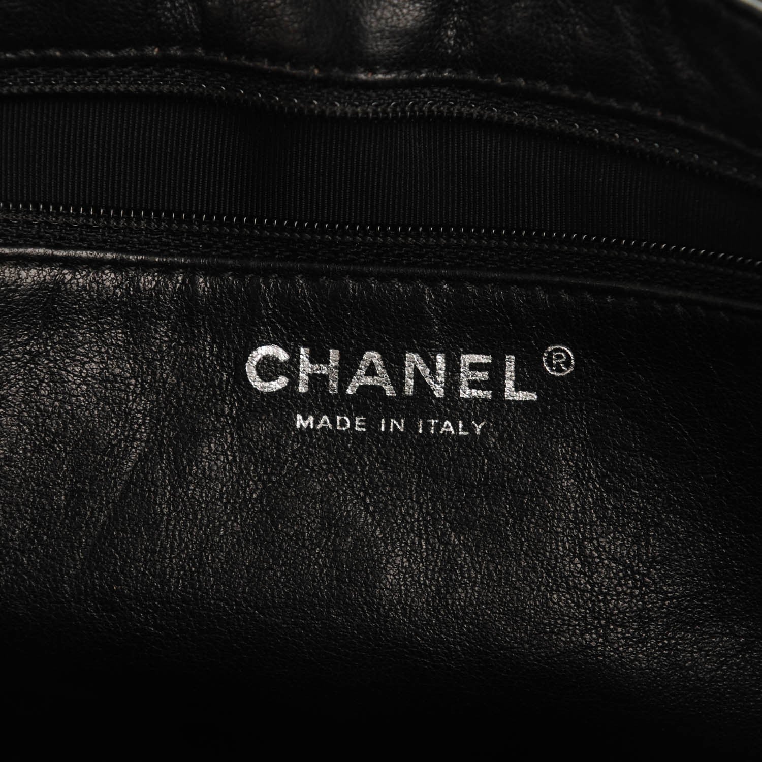 Chanel Caviar Half Moon Large Flap Black 6 of 7