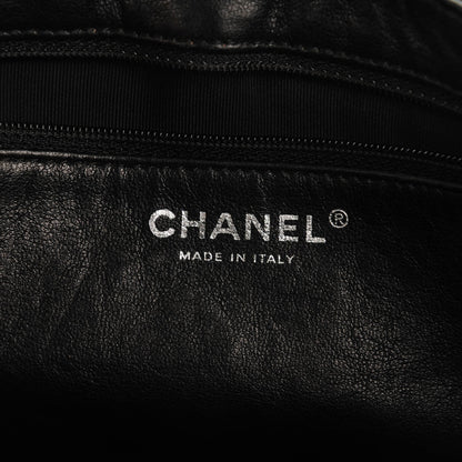 Chanel Caviar Half Moon Large Flap Black 6 of 7