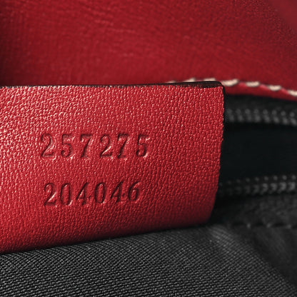 Gucci Guccissima Monogram Gifford Tote Red 7 of 11