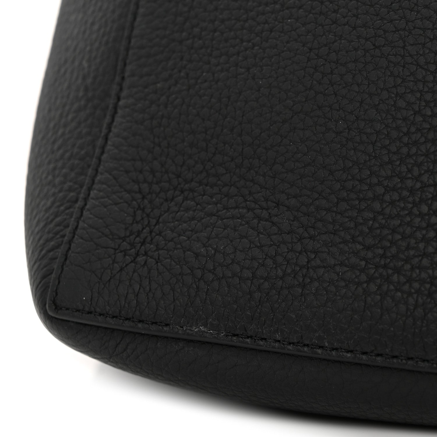 The Row Grained Calfskin Park Tote Three Black 12 of 13