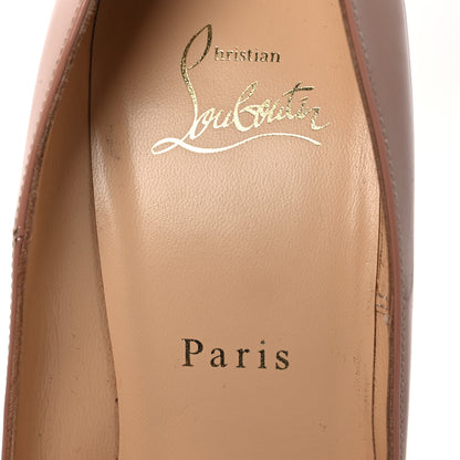 Christian Louboutin Patent So Kate 120 Pumps 38 Nude 9 of 10