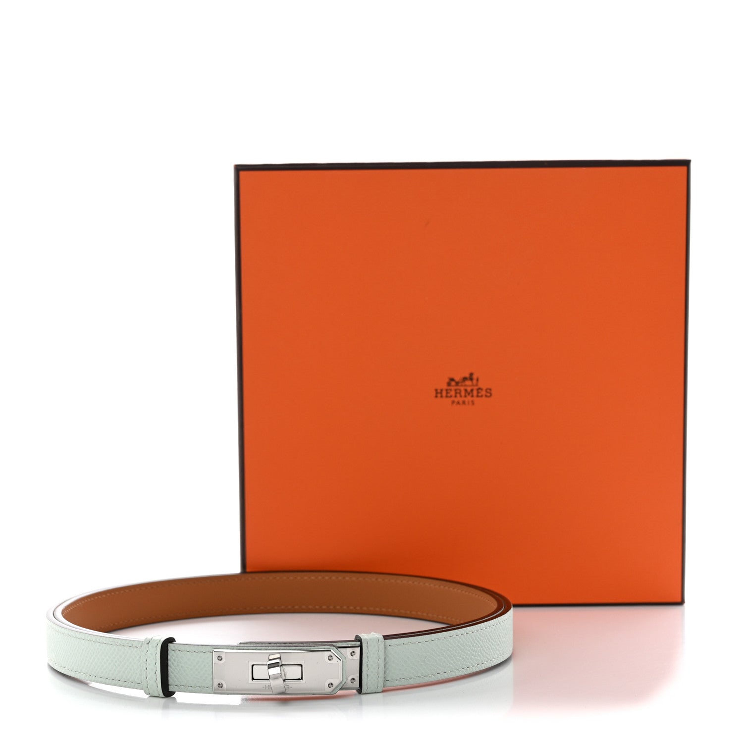 Hermes Epsom Kelly Belt Vert Peppermint 5 of 5