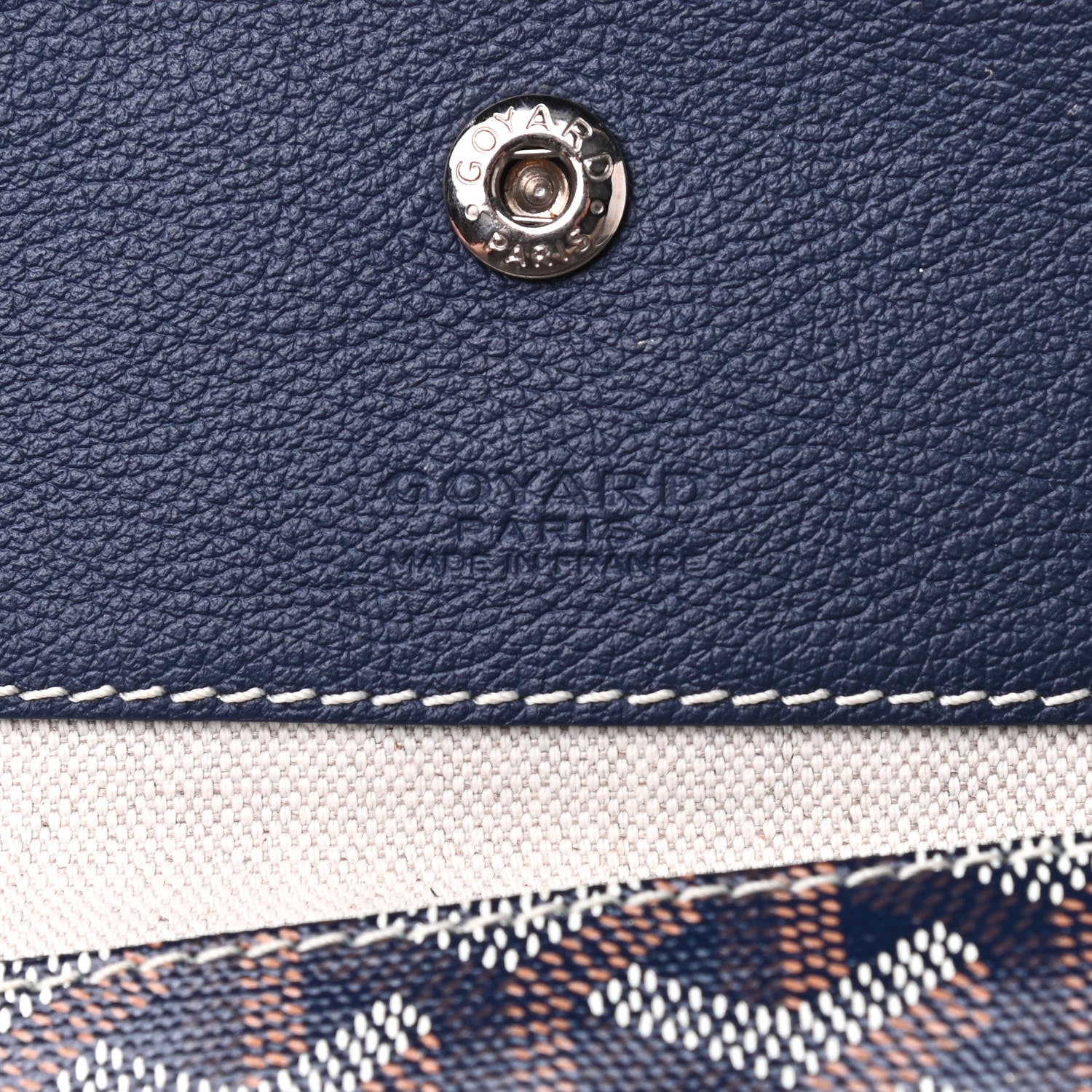 Goyard Goyardine Saint Louis PM Navy 9 of 11