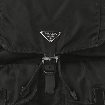 Prada Tessuto Nylon Vela Medium Backpack Black 7 of 13