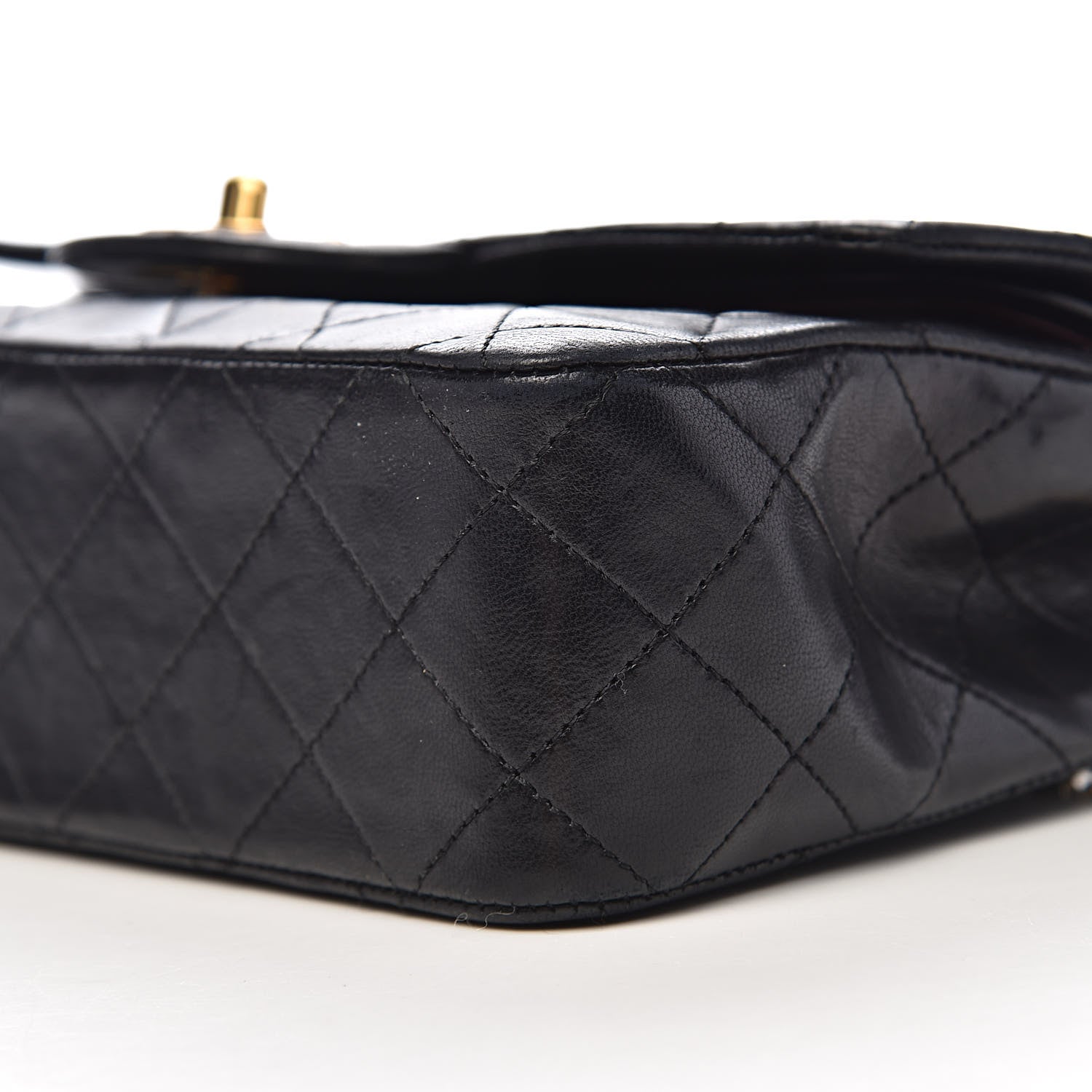 Chanel Lambskin Quilted Small Double Flap Black 18 of 19