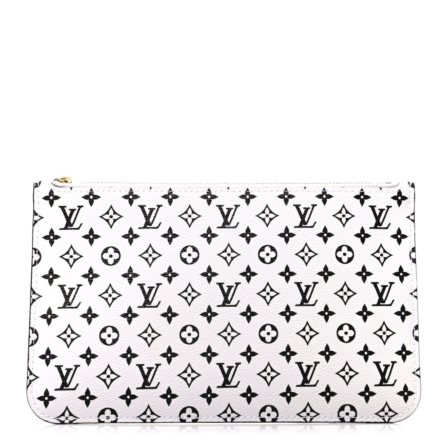 Monogram Giant Neverfull MM GM Pochette White