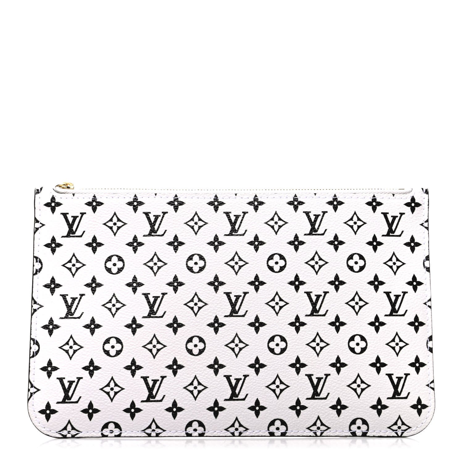Louis Vuitton Monogram Giant Neverfull MM GM Pochette White 1 of 6