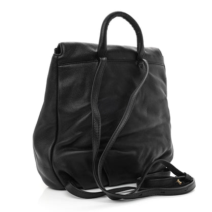 Marc Jacobs Pebbled Calfskin Backpack Black 3 of 13