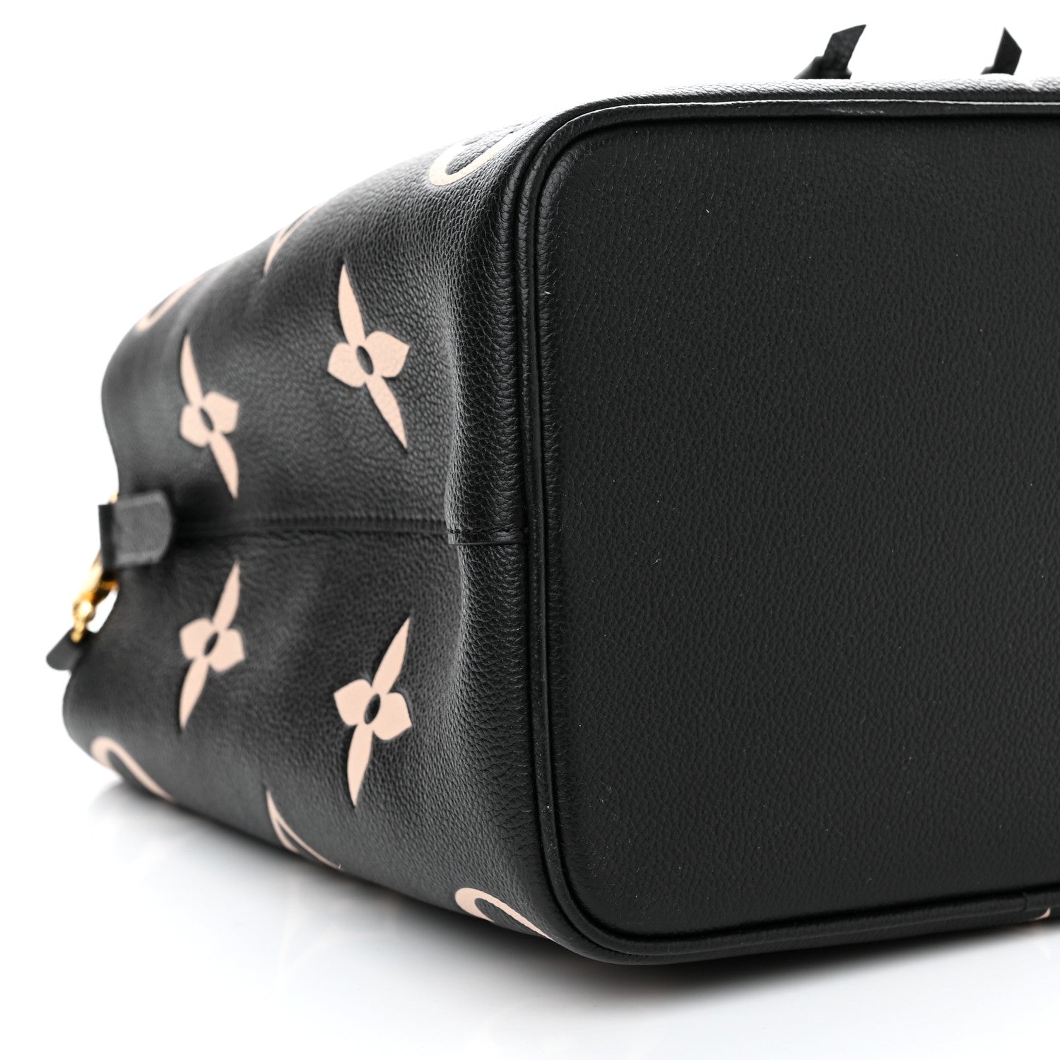 Louis Vuitton Empreinte Monogram Giant Neonoe MM Black Beige 9 of 12
