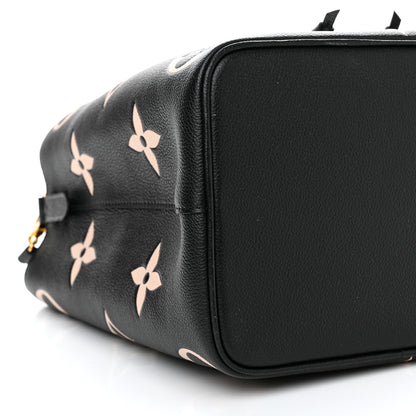 Louis Vuitton Empreinte Monogram Giant Neonoe MM Black Beige 9 of 12