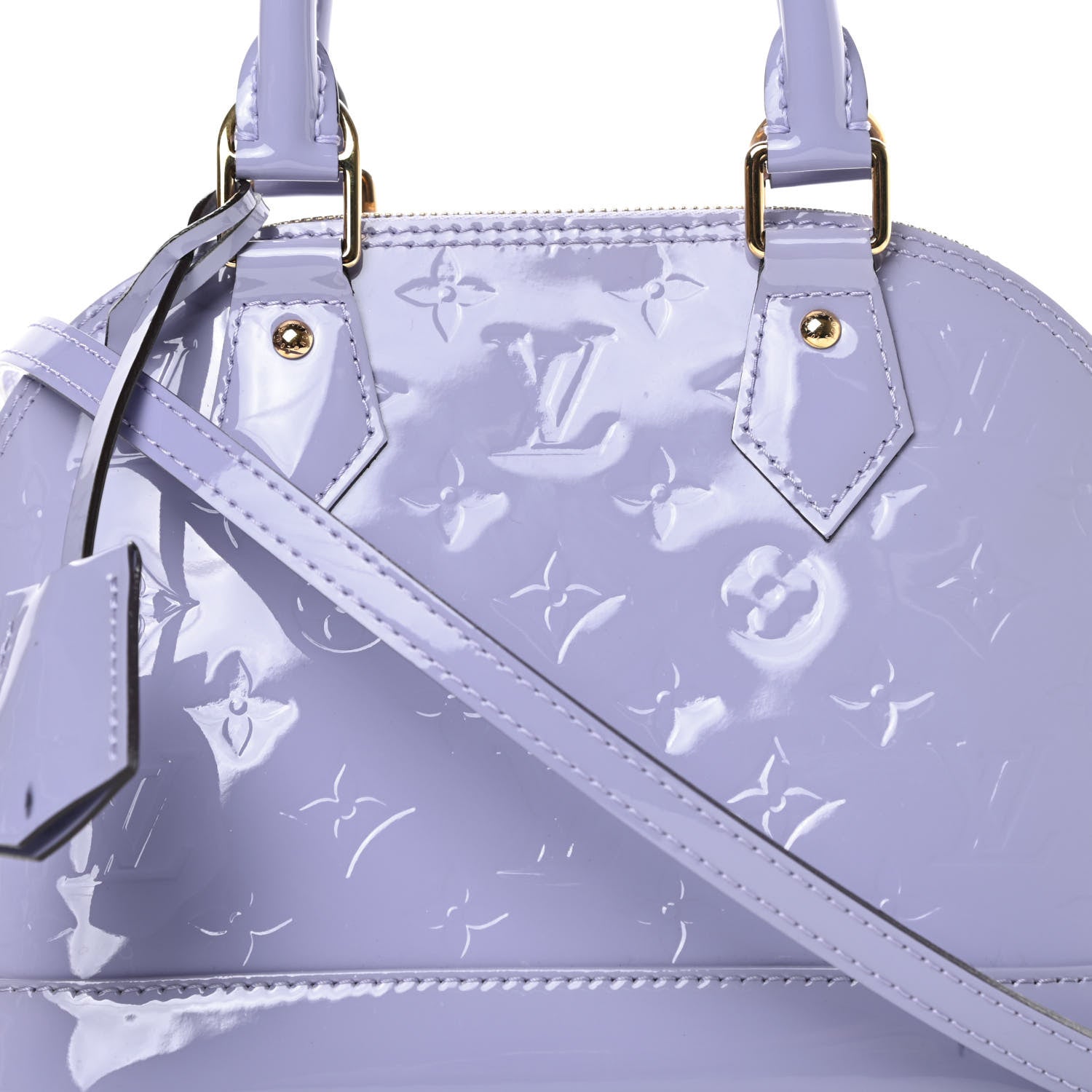 Louis Vuitton Vernis Alma BB Lilac 8 of 13