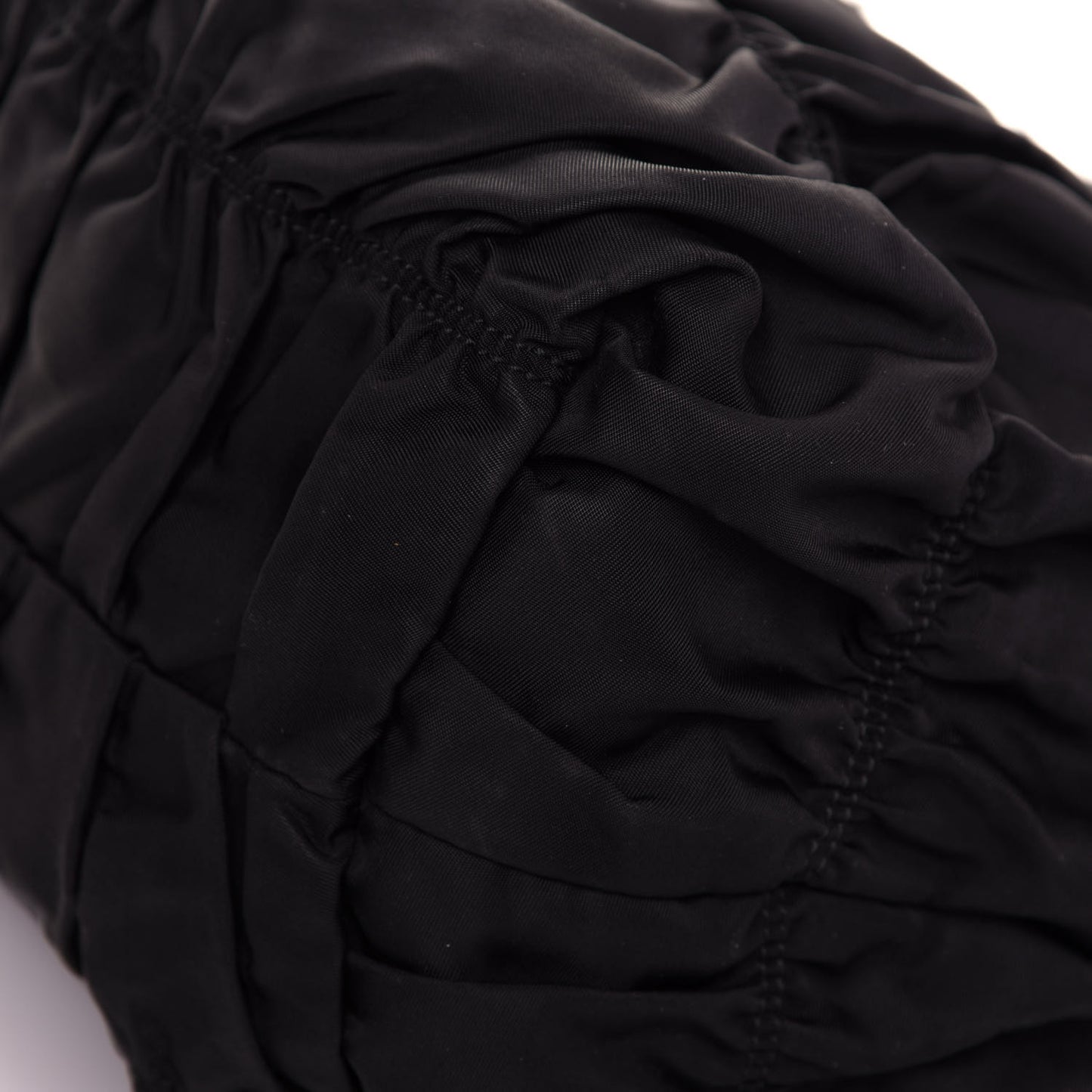 Tessuto Nylon Gaufre Tote Black