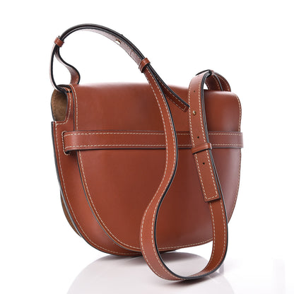 Loewe Grained Calfskin Large Gate Bag Rust 3 of 10