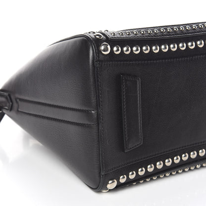 Givenchy Calfskin Small Studded Bi-Color Antigona Black White 9 of 13
