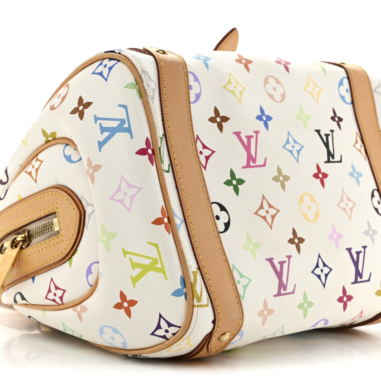 Louis Vuitton Monogram Multicolor Priscilla White 9 of 10