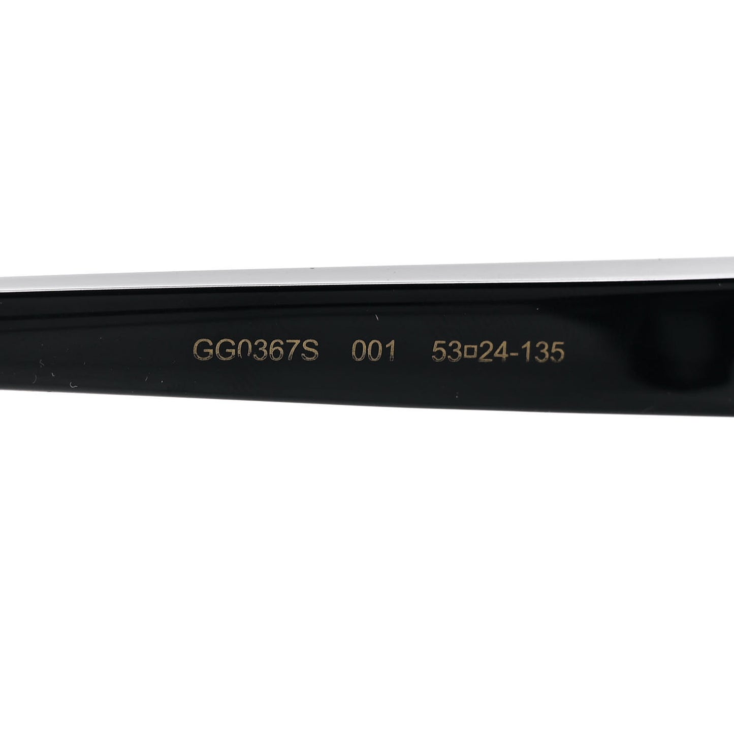 Round Sunglasses GG0367S Black