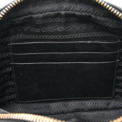 Prada Saffiano Belt Bag Black 9 of 15