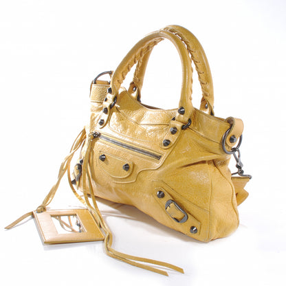 Balenciaga Agneau Classic Hardware First Moutarde 6 of 9