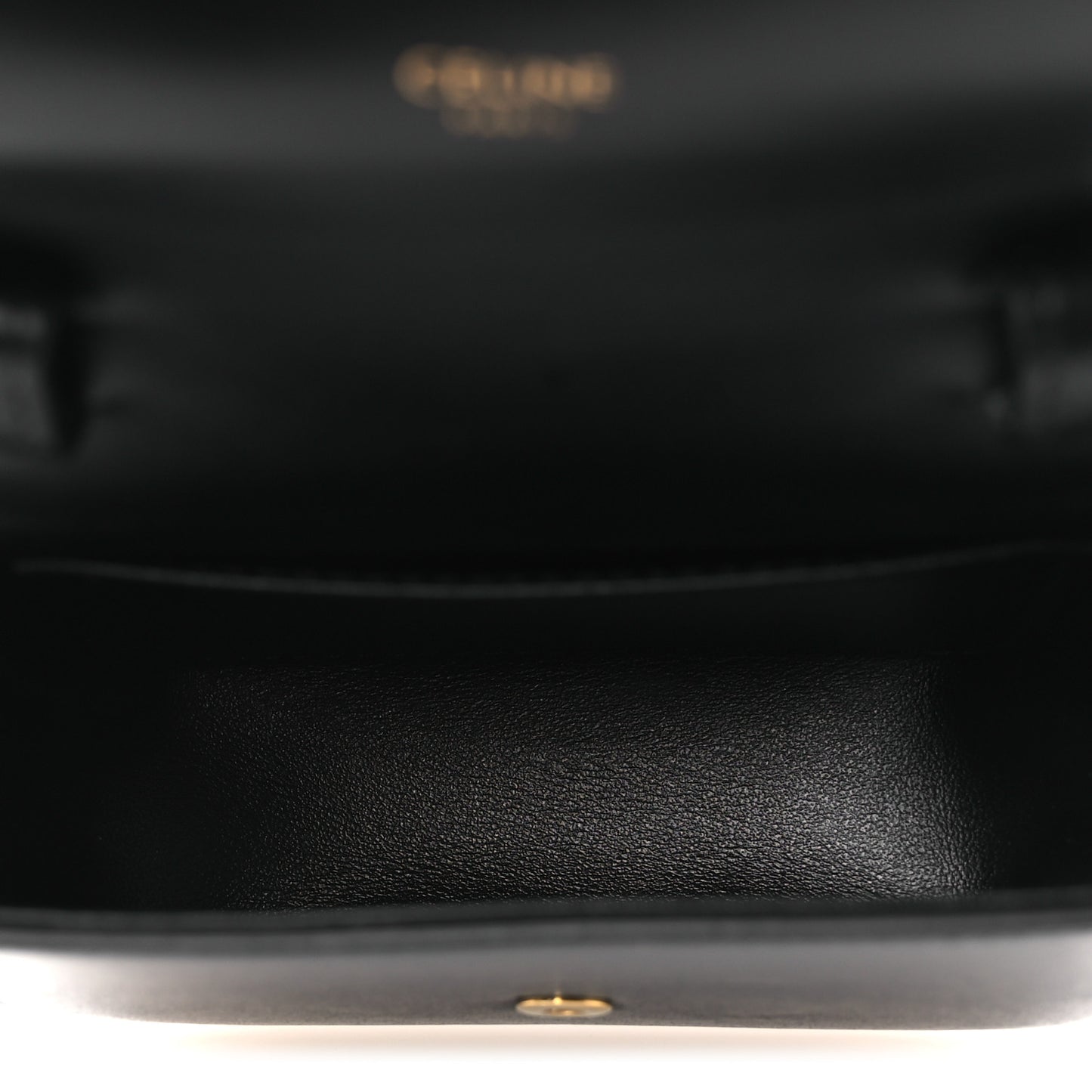 Shiny Calfskin Mini Claude Black