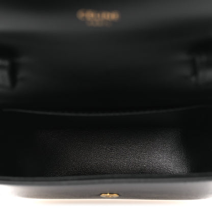 Celine Shiny Calfskin Mini Claude Black 5 of 11