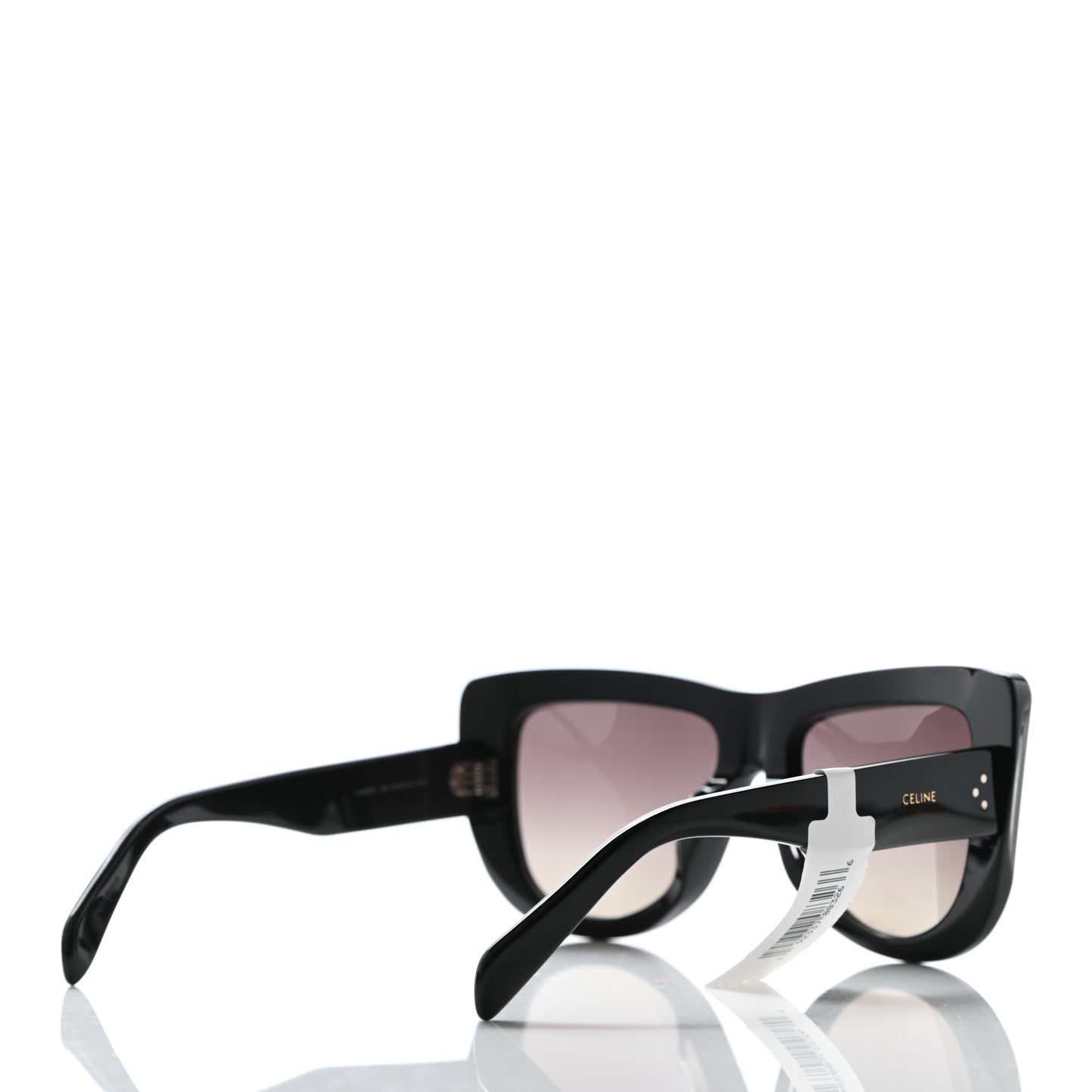 Acetate Square Sunglasses CL40157U Black